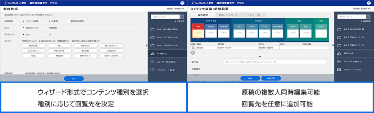 年間2千数百件のコンテンツ稟議における煩雑さの解消